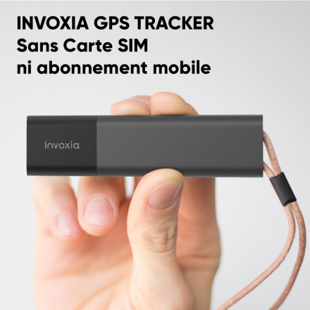 INVOXIA Tracker GPS - Noir pas cher 