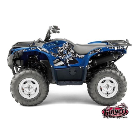 Kit D Co Quad Demon Yamaha Grizzly Bleu